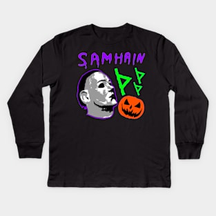 Curse of Michael Myers / Thorn / Samhain Kids Long Sleeve T-Shirt